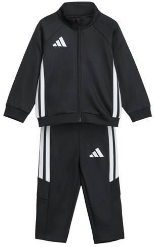 Adidas Perfor ce Tiro trainingspak zwart wit Polyester Opstaande kraag