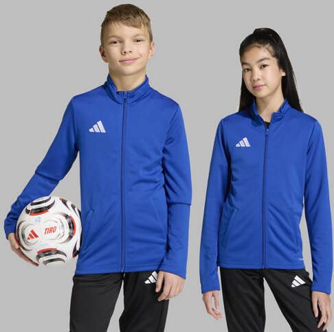 Adidas Perfor ce trainingsjack Entrada26 blauw Sportvest Polyester Opstaande kraag - Foto 3