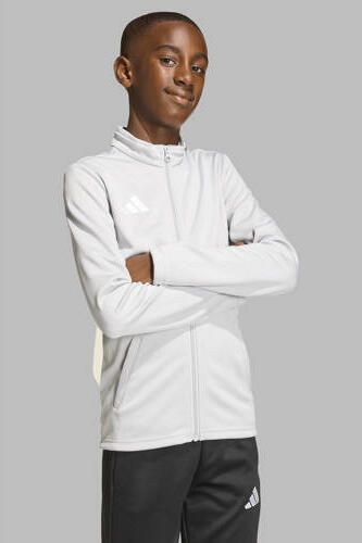 Adidas Perfor ce trainingsjack Entrada26 lichtgrijs Sportvest Polyester Opstaande kraag - Foto 9
