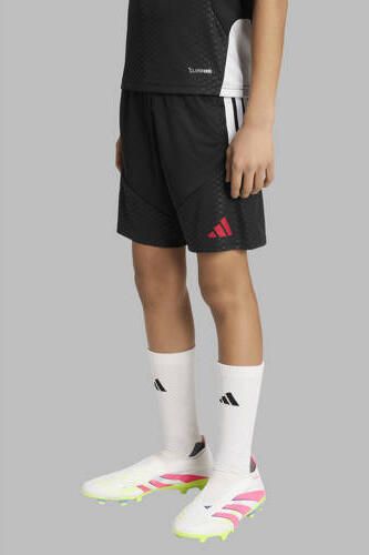 Adidas Perfor ce voetbalshort zwart wit rood Sportbroek Polyester - Foto 3