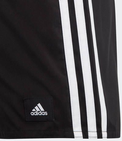 Adidas Performance zwemshort zwart wit Jongens Gerecycled polyester Logo 116 - Foto 3