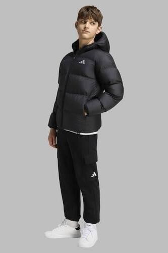 Adidas Sportswear gewatteerde jas zwart Polyester Capuchon - Foto 7