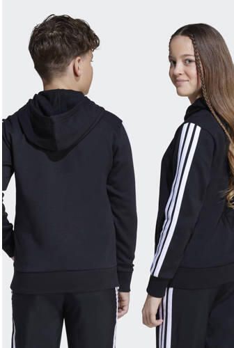Adidas Sportswear hoodie zwart wit Sweater Effen - Foto 11