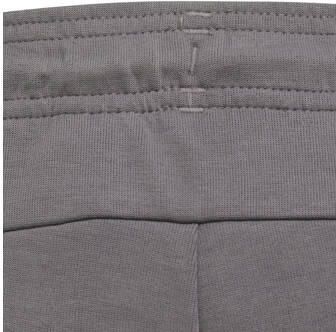 Adidas Sportswear joggingbroek grijs zwart Katoen Effen 128 - Foto 3