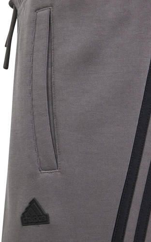 Adidas Sportswear joggingbroek grijs zwart Katoen Effen 152
