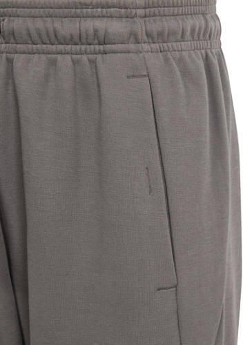 Adidas Sportswear joggingbroek grijs zwart Katoen Effen 128