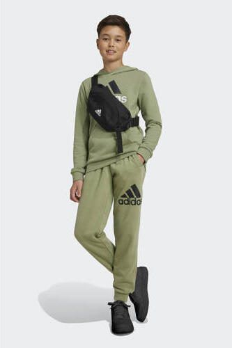 Adidas Sportswear joggingbroek lichgroen Katoen Logo 128 - Foto 3