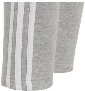 Adidas Sportswear joggingbroek lichtgrijs wit Katoen Effen 128 - Foto 2