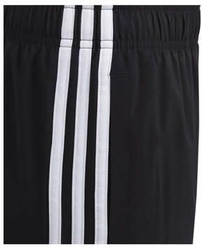 Adidas Sportswear joggingbroek zwart wit Polyester Effen 164