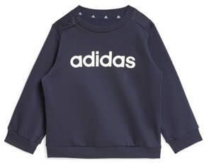 Adidas Sportswear joggingpak donkerblauw Katoen Ronde hals 104 - Foto 4