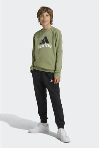 Adidas Sportswear joggingpak groen zwart Katoen Ronde hals 152
