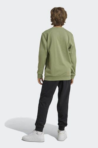 Adidas Sportswear joggingpak groen zwart Katoen Ronde hals 152 - Foto 2