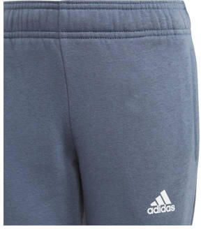 Adidas Sportswear joggingpak lichtroze donkerblauw Trainingspak Katoen Ronde hals 104