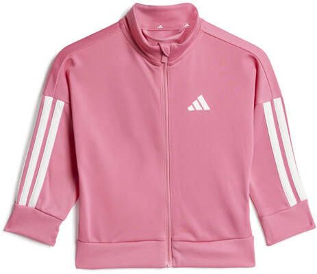 Adidas Sportswear joggingpak met opstaande kraag roze wit Meerkleurig - Foto 2
