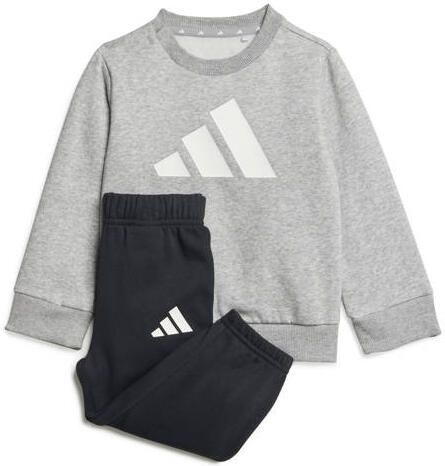 Adidas Sportswear joggingpak met ronde hals grijs zwart