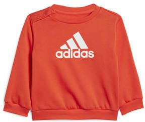 Adidas Badge of Sport Crew Trainingspak Baby's Bright Red White Bright Red White - Foto 3
