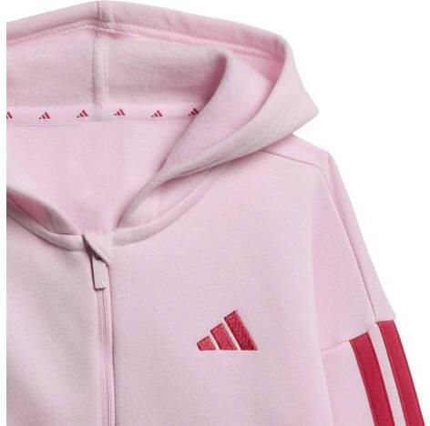 Adidas Sportswear joggingpak roze rood Meisjes Fleece Capuchon - Foto 2