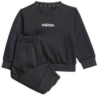 Adidas Sportswear joggingpak zwart Katoen Ronde hals Effen