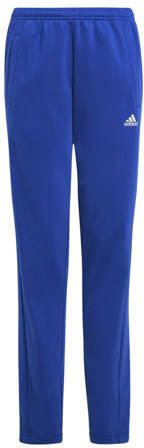 Adidas Sportswear Junior trainingspak kobalt Blauw Polyester Opstaande kraag 164 - Foto 2