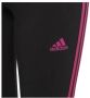 Adidas Sportswear legging zwart donkerroze Broek Meisjes Katoen Effen 164 - Thumbnail 2
