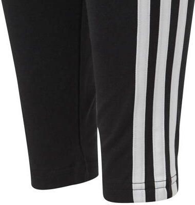 Adidas Sportswear legging zwart wit Broek Meisjes Katoen Effen 140 - Foto 3
