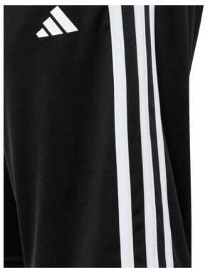 Adidas Sportswear regular fit short met logo zwart wit Korte broek Jongens Polyester 128 - Foto 3