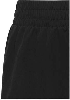Adidas Sportswear regular fit short met logo zwart wit Korte broek Meisjes Polyester 128