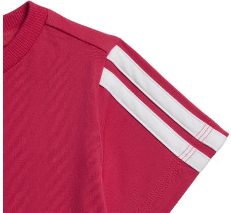 Adidas Sportswear set T-shirt + short rood grijs Katoen Ronde hals - Foto 2