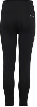 Adidas Sportswear sportlegging zwart wit Sportbroek Meisjes Polyester Effen 116 - Foto 3