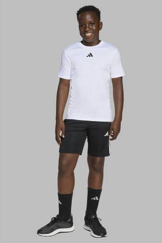 Adidas Sportswear sportset wit zwart Polyester