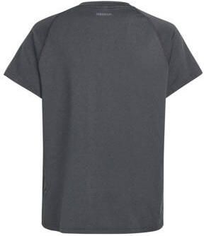 Adidas Sportswear sportshirt antraciet Sport t-shirt Grijs Polyester Ronde hals 152