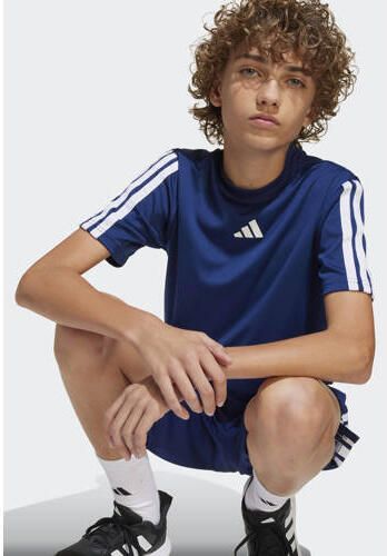 Adidas Sportswear sportshirt blauw wit Sport t-shirt Jongens Polyester Ronde hals - Foto 2
