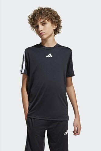 Adidas Sportswear sportshirt zwart wit Sport t-shirt Jongens Polyester Ronde hals - Foto 7