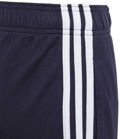 Adidas Sportswear sweatshort donkerblauw wit Korte broek Katoen 164 - Foto 4