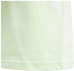 Adidas Sportswear T-shirt lichtgroen grijs Katoen Ronde hals 164 - Foto 2