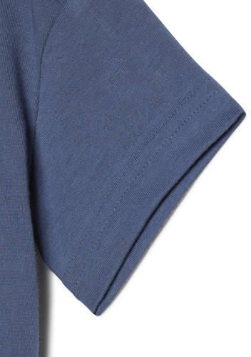 Adidas Sportswear T-shirt + short blauw grijs Shirt + broek Katoen Ronde hals 104 - Foto 2