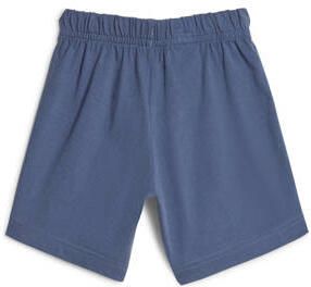 Adidas Sportswear T-shirt + short lichtgroen donkerblauw Shirt + broek Katoen Ronde hals 104 - Foto 4