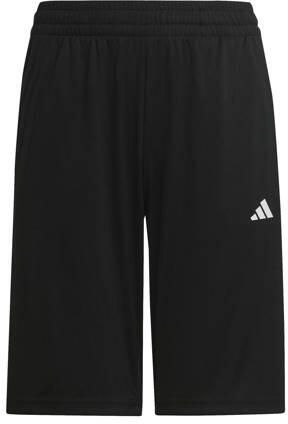 Adidas Sportswear T-shirt + short zwart Shirt + broek Polyester Ronde hals 152