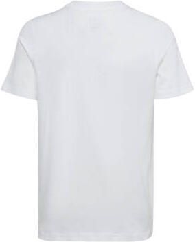 Adidas Sportswear T-shirt wit zwart Katoen Ronde hals Logo 164 - Foto 2