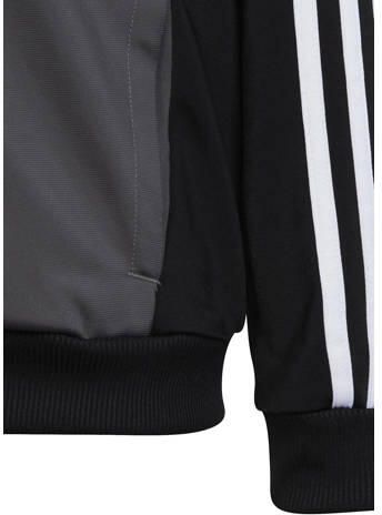 Adidas Tibero Poly Track Top Tracksuit Junior Black Grey Five Grey One White Kind Black Grey Five Grey One White - Foto 3