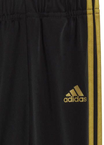 Adidas Sportswear trainingspak zwart goud Joggingpak Polyester Capuchon 104 - Foto 3