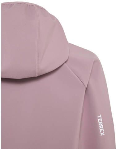 Adidas Terrex Clima365 jas roze Softshell Capuchon Effen - Foto 8