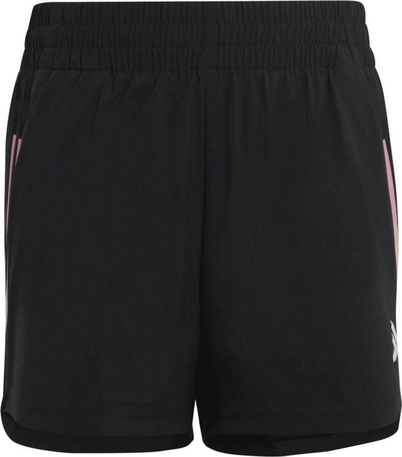 Adidas Sportswear short zwart Korte broek Meisjes Polyester Meerkleurig 152