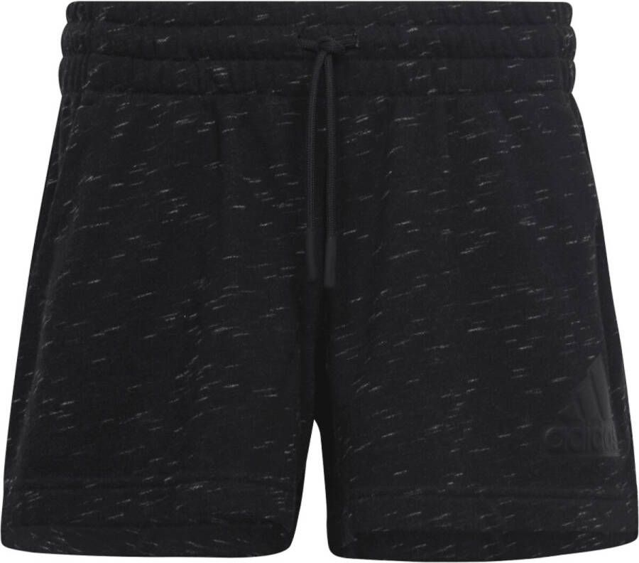 Adidas Sportswear regular fit short zwart Korte broek Meisjes Sweat 140