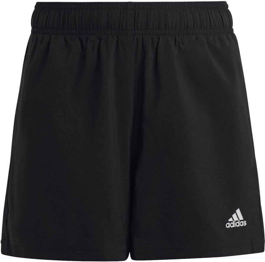 Adidas Sportswear regular fit short met logo zwart Korte broek Polyester 128