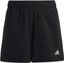 Adidas Sportswear regular fit short met logo zwart Korte broek Polyester 128 - Thumbnail 1