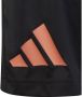Adidas Sportswear sportshort zwart oranje Sportbroek Jongens Meisjes Polyester 140 - Thumbnail 2