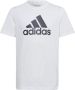Adidas Sportswear T-shirt wit zwart Katoen Ronde hals Logo 128 - Thumbnail 3