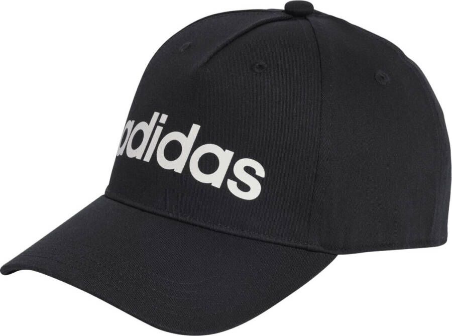 Adidas Sportswear pet zwart wit Katoen Logo S