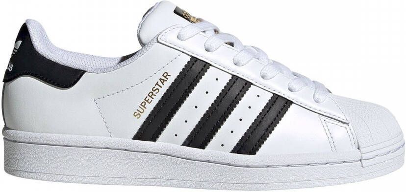 Adidas Originals Witte en zwarte Superstar Sneakers White